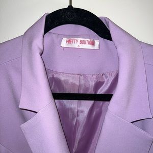 Lavender Suit Dress